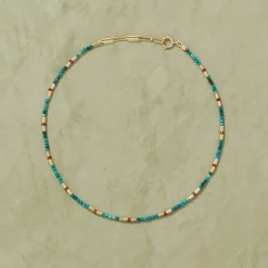 Femme TITYARAVY Colliers-- Collier Rama - Bleu