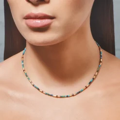 Femme TITYARAVY Colliers-- Collier Rama - Bleu