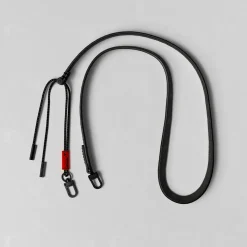 Femme Topologie Accessoires De Téléphone|Accessoires De Téléphone-- Cordon en cuir - Noir