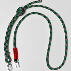 Femme Topologie Accessoires De Téléphone|Accessoires De Téléphone-- Cordon 8.0mm - Vert & Rose