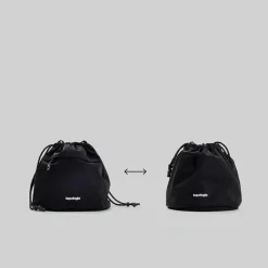 Femme TOPOLOGIE Accessoires De Téléphone|Accessoires De Téléphone-- Sacoche Réversible - Noir