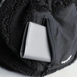 Femme TOPOLOGIE Accessoires De Téléphone|Accessoires De Téléphone-- Sacoche Réversible - Noir