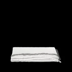 200 LINTEX Torchons-Torchon en lin lavé - Blanc Optique