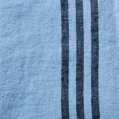200 LINTEX Torchons-Torchon en lin lavé - Bleu Tyrrhénien