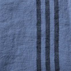 200 LINTEX Torchons-Torchon en lin lavé - Bleu Paros
