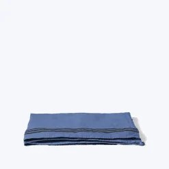 200 LINTEX Torchons-Torchon en lin lavé - Bleu Paros