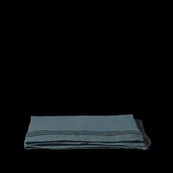 200 LINTEX Torchons-Torchon en lin lavé - Bleu Pétrole