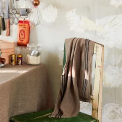 200 LINTEX Maison De Campagne|Torchons-Torchon en lin lavé - Brun Cha Iro