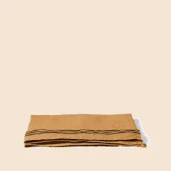 200 LINTEX Torchons-Torchon en lin lavé - Jaune Asahi