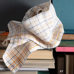 200 LINTEX Torchons-Torchon en lin lavé - Office Jaune Vallauris