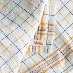 200 LINTEX Torchons-Torchon en lin lavé - Office Jaune Vallauris