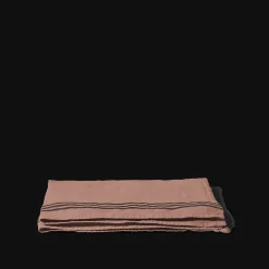 200 LINTEX Torchons-Torchon en lin lavé - Rose Argile