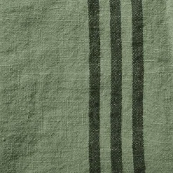 200 LINTEX Torchons-Torchon en lin lavé - Vert d'Anduze