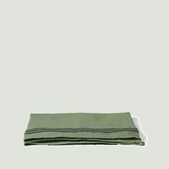 200 LINTEX Torchons-Torchon en lin lavé - Vert d'Anduze