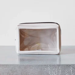 1917 NOTABLE DESIGN Trousses|Écriture-Trousse - Transparent & Beige
