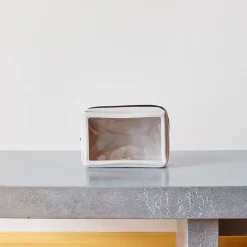 1917 NOTABLE DESIGN Trousses|Écriture-Trousse - Transparent & Beige