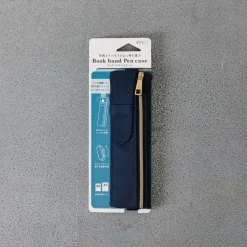 1085 TENDANCE PAPETERIE Trousses|Écriture-Trousse Book Band - Bleu