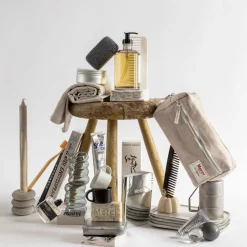 200 LINTEX Trousses De Toilette|Accessoires De Beauté-Trousse de toilette en lin lavé -