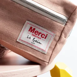 200 LINTEX Trousses De Toilette|Accessoires De Salle De Bain-Trousse de toilette en lin lavé - Rose Argile