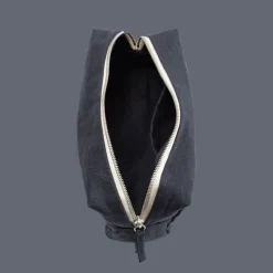 200 LINTEX Trousses De Toilette|Accessoires De Beauté-Trousse de toilette en lin lavé - Bleu Encre