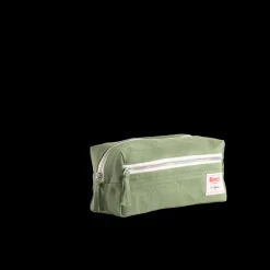 200 LINTEX Trousses De Toilette|Accessoires De Beauté-Trousse de toilette en lin lavé - Vert d'Anduze