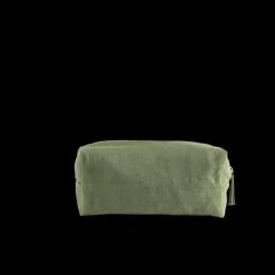 200 LINTEX Trousses De Toilette|Accessoires De Beauté-Trousse de toilette en lin lavé - Vert d'Anduze