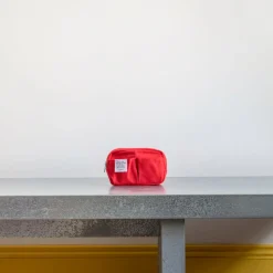 1942 DELFONICS Trousses|Écriture-Trousse en toile - Rouge