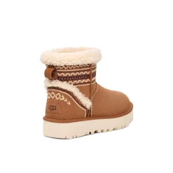 Femme UGG Bottes-- Bottes Classic Mini Atherson - Chestnut
