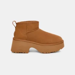 Femme UGG Bottes-- Bottes Classic Ultra Mini Height - Chestnut