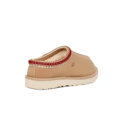 Femme UGG Sabots-- Chaussons Tasman - Sand/dark Cherry