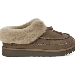 Femme UGG Sabots-- Chaussons Tasman Alpine - Hickory