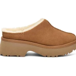 Femme UGG Sabots-- Sabots New Heights Cozy - Chestnut