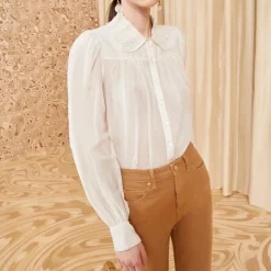 Femme Ulla Johnson Chemises-- Blouse Rowan - Blanc