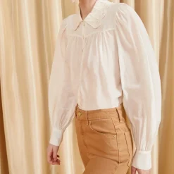 Femme Ulla Johnson Chemises-- Blouse Rowan - Blanc