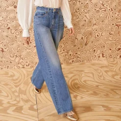 Femme Ulla Johnson Jeans-- Jean Willow - Bleu