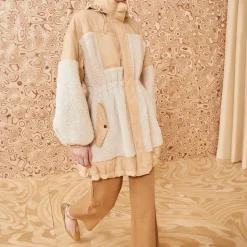 Femme Ulla Johnson Manteaux-- Manteau Hayes - Beige