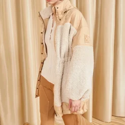 Femme Ulla Johnson Manteaux-- Manteau Hayes - Beige