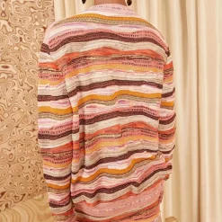 Femme Ulla Johnson Mailles-- Pull Ansel - Rose