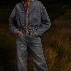 Femme Ulla Johnson Vestes-- Veste Alessa - Bleu