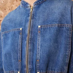 Femme Ulla Johnson Vestes-- Veste Alessa - Bleu