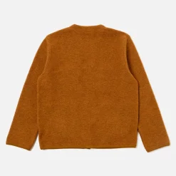 Homme Universal Works Mailles-- Cardigan à poches - Moutarde