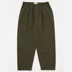 Homme Universal Works Pantalons-- Pantalon Oxford - Olive