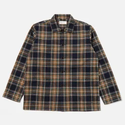 Homme Universal Works Vestes-- Veste Easy - Marine & Vert