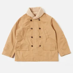 Homme Universal Works Vestes-- Veste Reversible Mackinaw - Sand