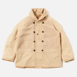 Homme Universal Works Vestes-- Veste Reversible Mackinaw - Sand