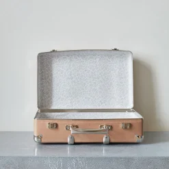 Homme 256 KAZETO Filets, Paniers & Valises|Valises-Valise rigide en carton bouilli - Marron