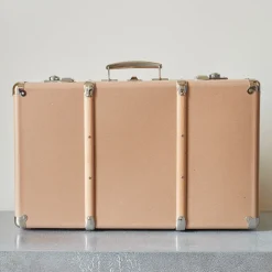 Homme 256 KAZETO Filets, Paniers & Valises|Valises-Valise rigide en carton bouilli - Marron