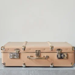 Homme 256 KAZETO Filets, Paniers & Valises|Valises-Valise rigide en carton bouilli - Marron