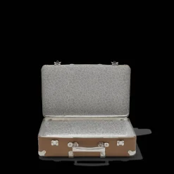 Homme 256 KAZETO Filets, Paniers & Valises|Valises-Valise rigide en carton bouilli - Marron