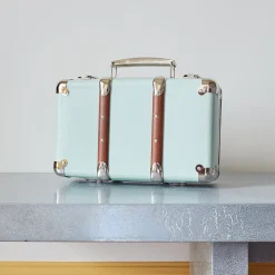 Homme 256 KAZETO Filets, Paniers & Valises|Valises-Valise rigide en carton bouilli - Céladon